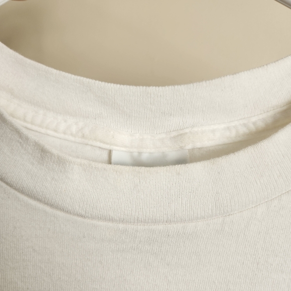 Vintage Hard Rock Cafe Indianapolis White Cotton Tee Shirt Size L - Picture 8 of 14